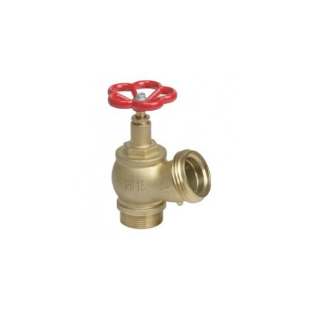 RUBINETTO IDRANTE A MURO UNI 70X2''1/2 PN 16