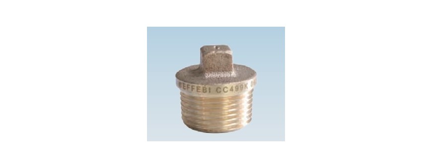 BOUCHONS EN BRONZE JAUNE - M