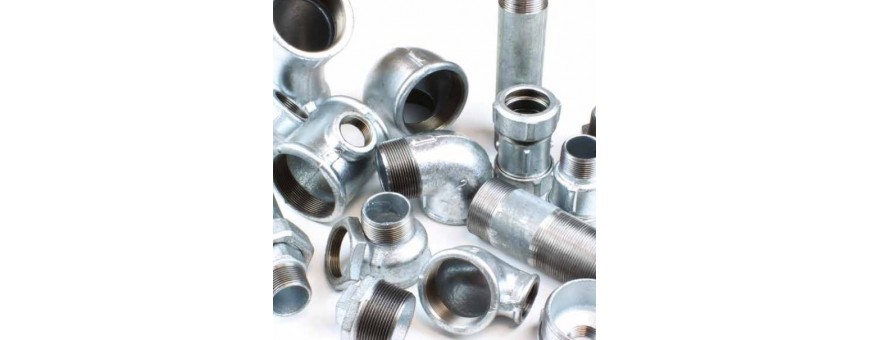 Verzinkte Fittings - Verzinkte Stahlfittings mit Gewinde