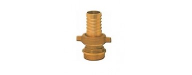 BRASS HOSE CONNECTOR STRAIGHT TYPE 3 PCS.
