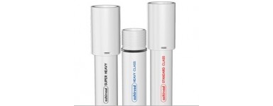 TUYAUX LUSITRON STANDARD/LOURD/SUPER-LOURD EN UPVC POUR POMPES SUBMERSIBLES