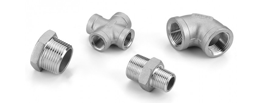RACCORDERIA IN ACCIAIO INOX FILETTATA