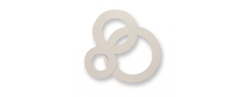 WHITE FOOD GRADE RUBBER GASKETS