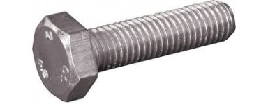 VITI ZINCATE UNI 5739 INTERAMENTE FILETTATE
